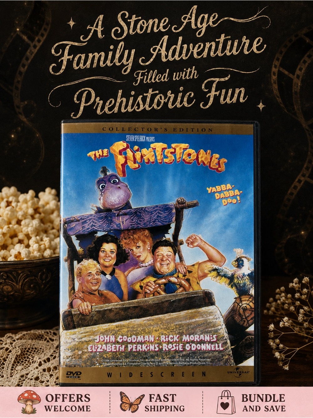 The Flintstones Collector’s Edition DVD Widescreen John Goodman Rick Moranis